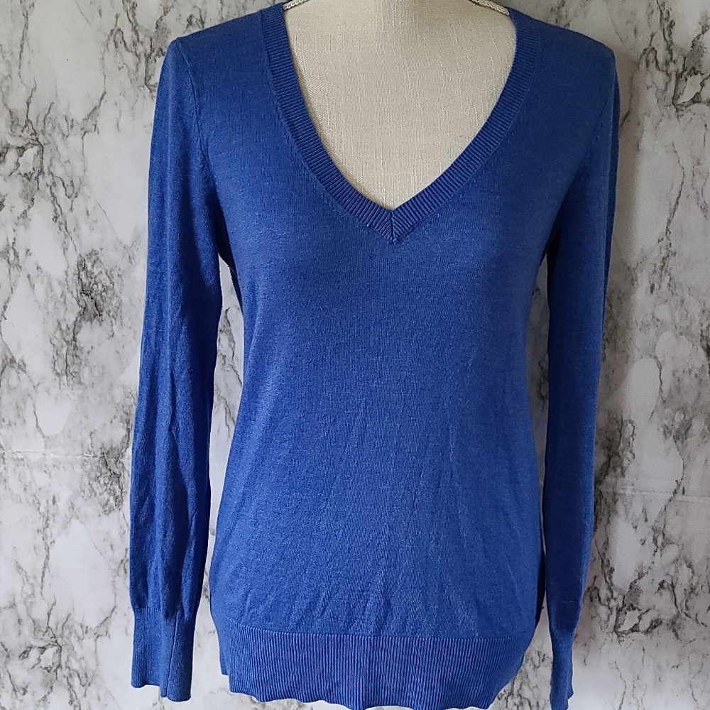 Gap Factory vneck sweater size small